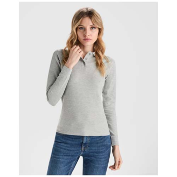 Polo Estrella manches longues en Coton - Femme