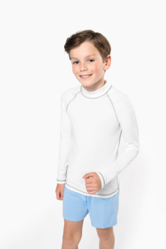 T-shirt technique PA4018 en polyester recyclé / élasthanne - Enfant