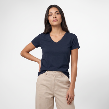 T-shirt K3003 en coton - Femme