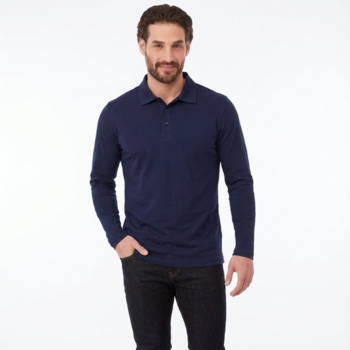 Polo Oakville manches longues en Coton - Homme