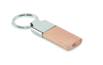 Porte-clés en hévéa