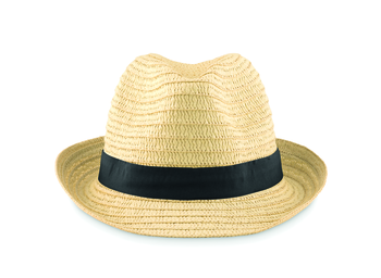 Chapeau Boogie en paille - Unisexe