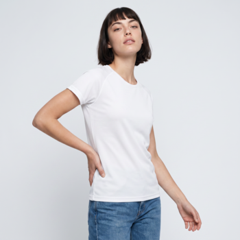 T-shirt de sport Sporty en polyester - Femme