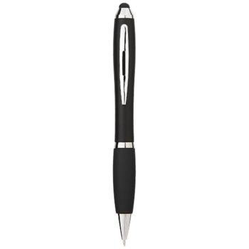 Coloré stylo bille stylet avec grip noir Nash