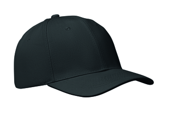 Casquette 6 panneaux coton brossé 260 g/m²