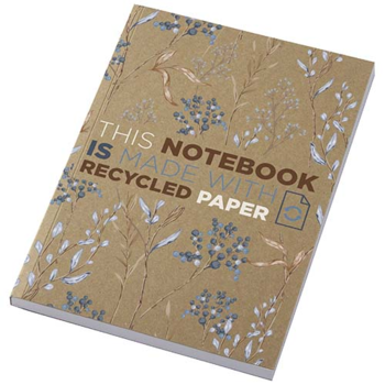Cahier kraft recyclé A5 Novella Austen à couverture souple 100 feuilles