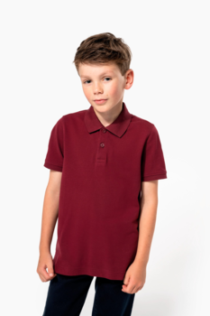 Polo K2029 en coton bio - Enfant