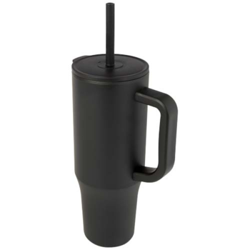Gobelet isotherme Brady 900 ml certifié RCS avec paille en silicone