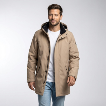 Veste parka matelassée imperméable America homme
