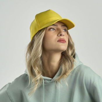 Casquette Recy Five en polyester recyclé - Unisexe