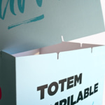 Totem PLV en carton