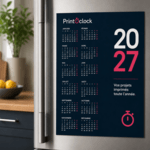 calendrier magnétique