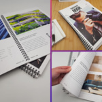 brochure a spirale