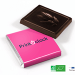 Carré de chocolat publicitaire personnalisé 4 g