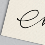 Carte de visite papier chanvre