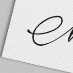 Carte de visite papier Rives Design