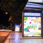 Affiche abribus