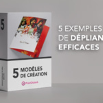 5 Exemples de dépliants clients printoclock