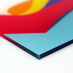 plaque plastique transparent