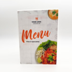 impression menu restaurant plastifié
