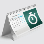 calendrier chevalet de bureau
