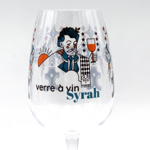 Verre à vin Syrah personnalisé en Tritan Quadrichromie