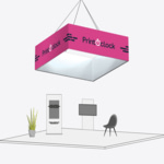 Enseigne de stand suspendue