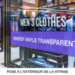 adhésif vinyle transparent