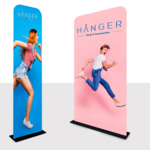 Totem tissu personnalisé