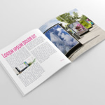 brochure carrée