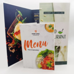 impression menu plastifié
