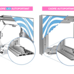 Cadre autoportant montage