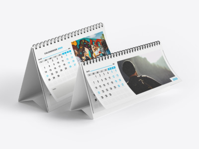 CALENDRIER DE BUREAU 2024, Petit Calendrier Debout Pour Cadeau De