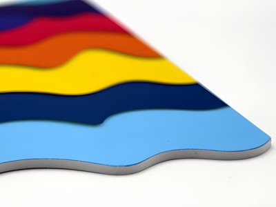 PVC découpe à la forme