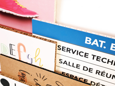 Impression Carton Alvéolaire pas cher