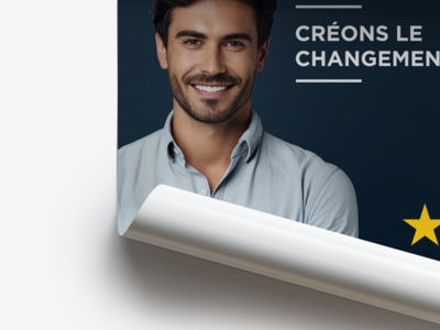 Affiche de campagne électorale