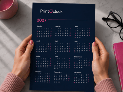 calendrier souple personnalisé