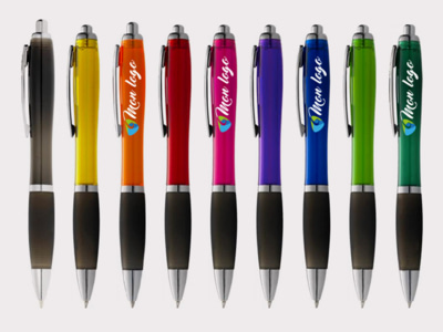 stylo publicitaire couleur