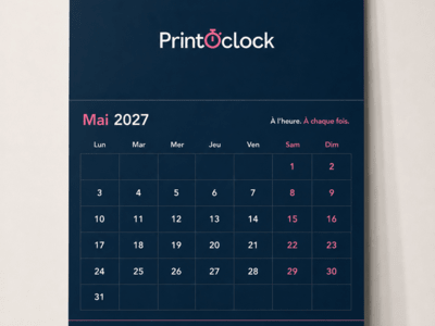 calendrier mural
