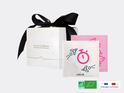 Coffret de 10 sachets de thé personnalisé
