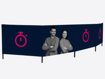 Paravent de plage personnalisé