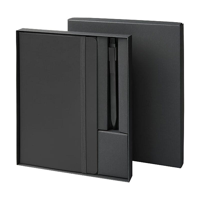 Coffret cadeau Moleskine avec cahier A5 et stylo personnalisé