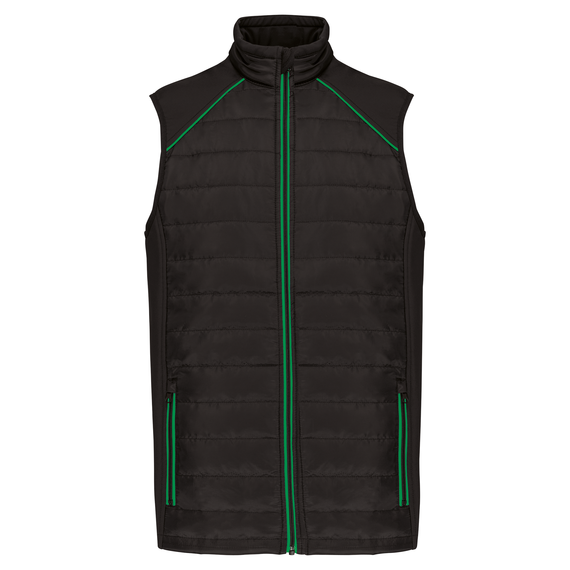 Bodywarmer Day To Day bi-matière en polyester - Unisexe