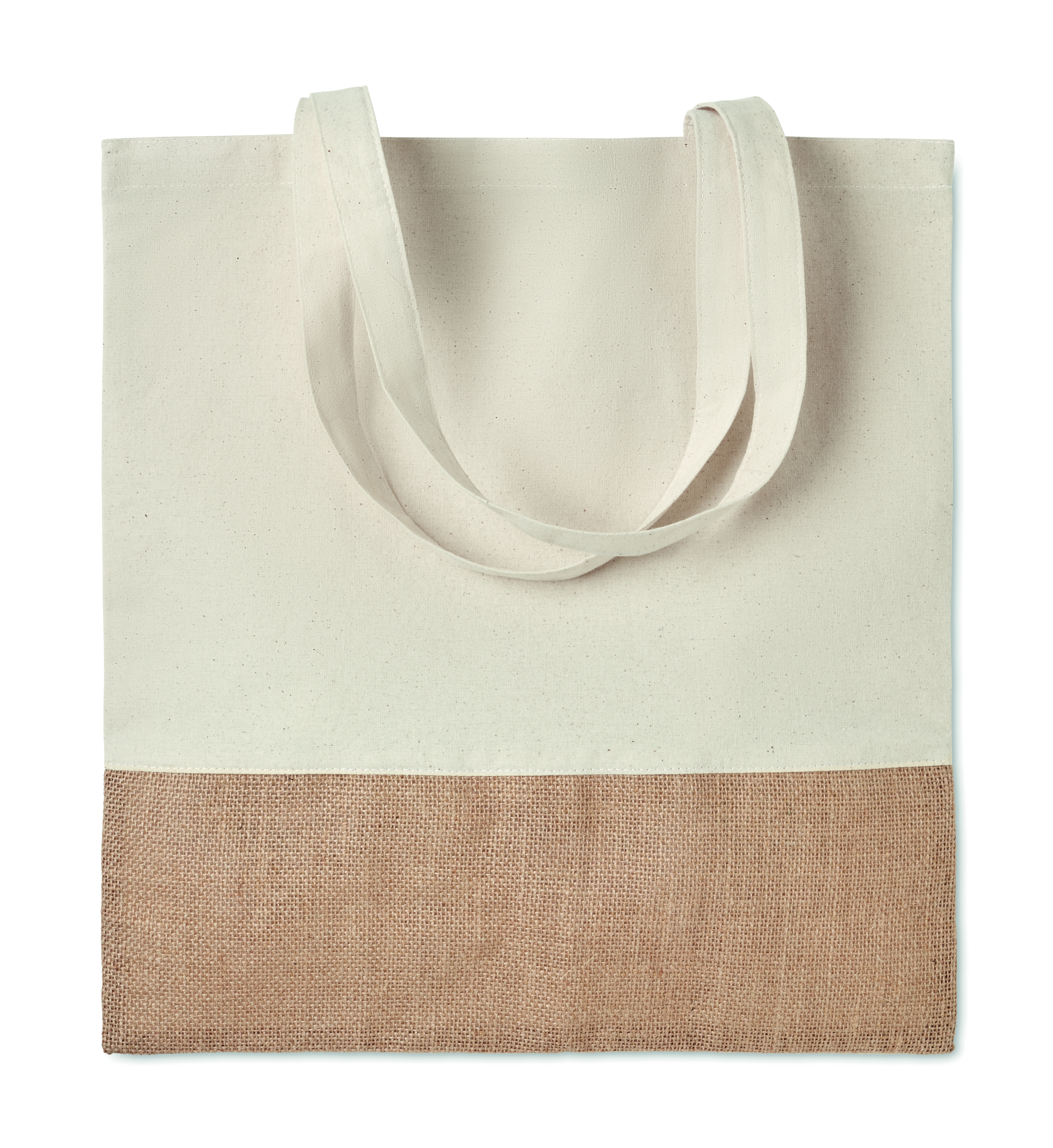 Sac à provisions en coton avec jute 160 g/m²