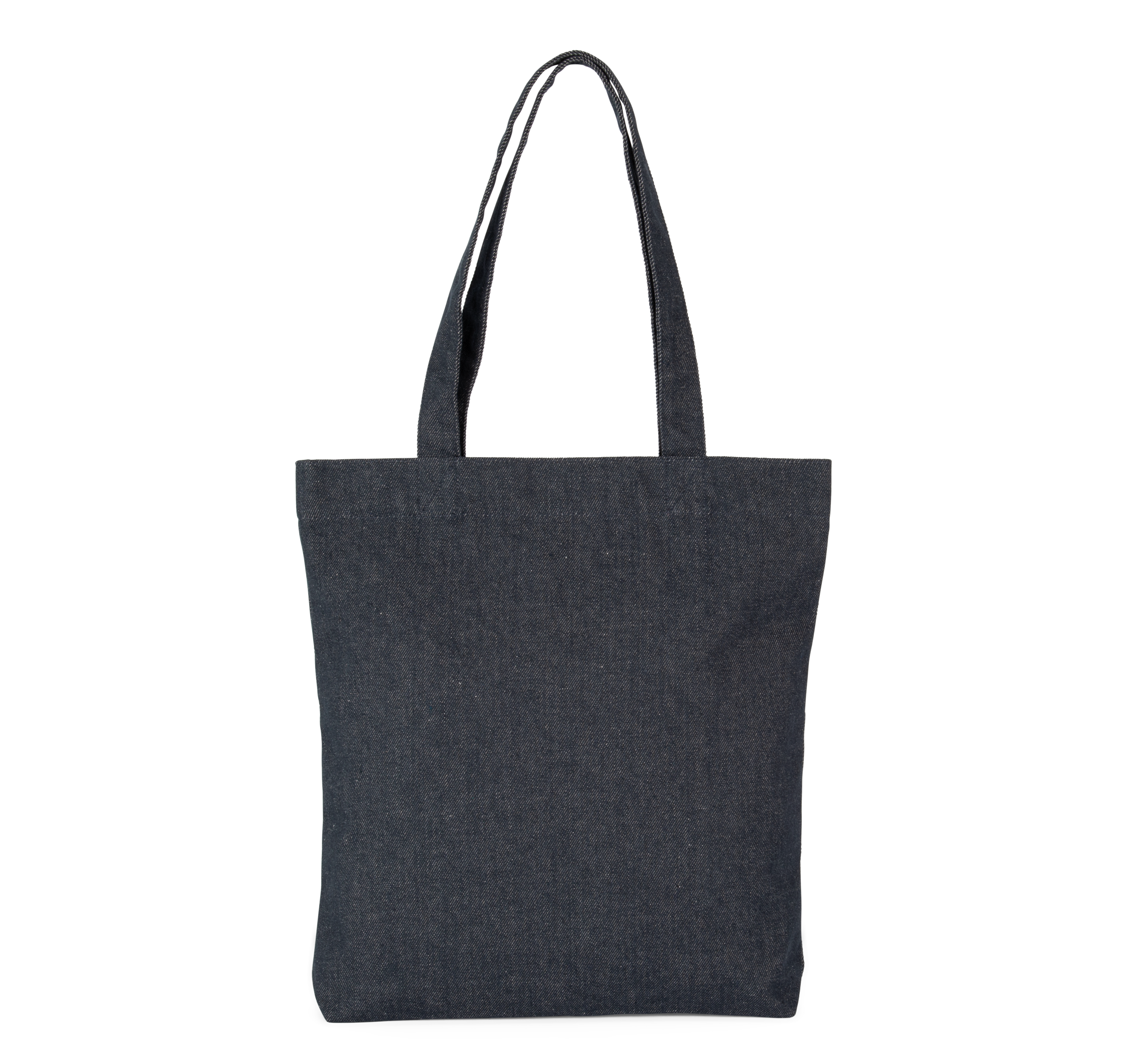Sac shopping denim en coton/polyester