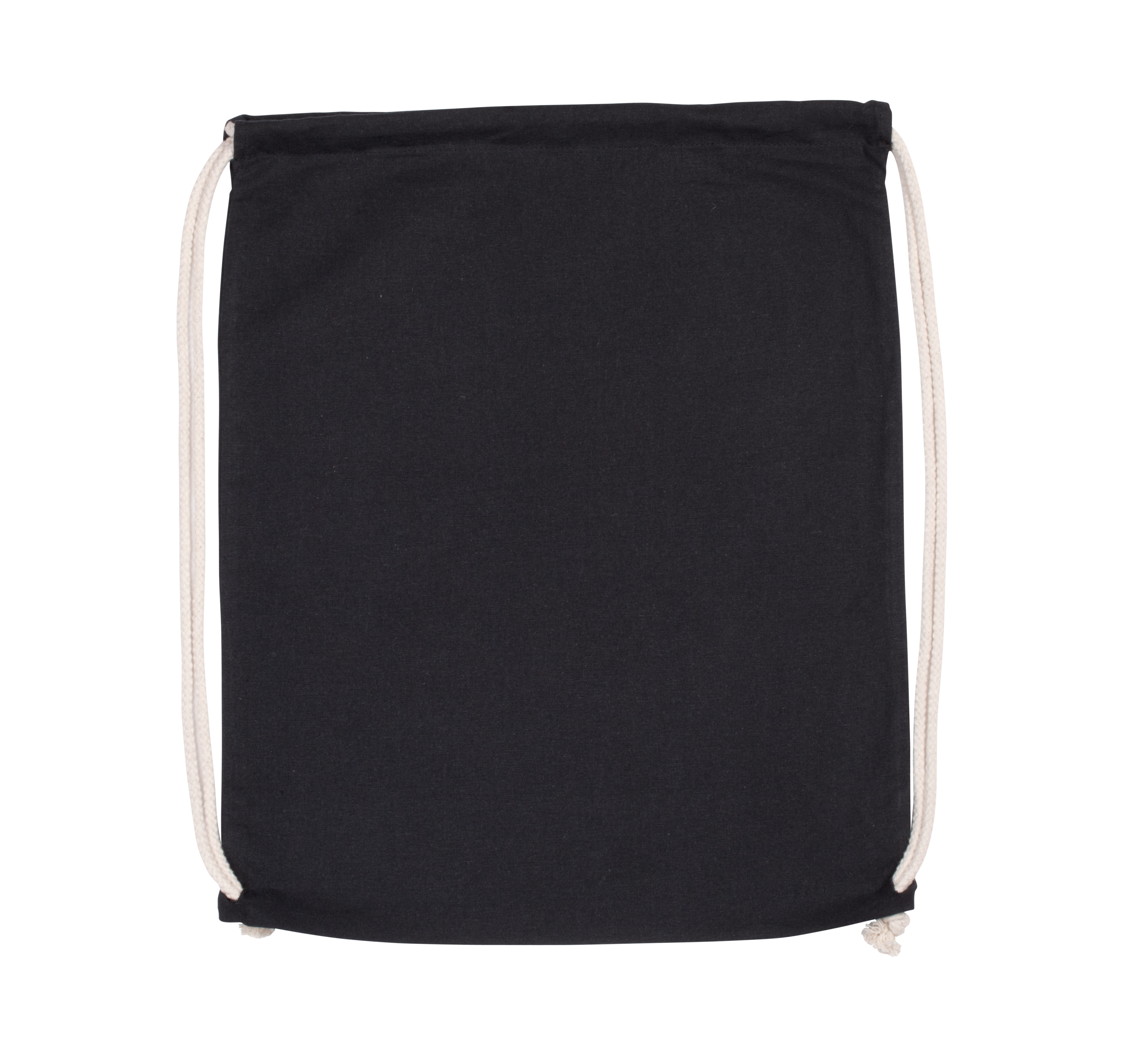 Sac à dos en coton bio avec cordelettes