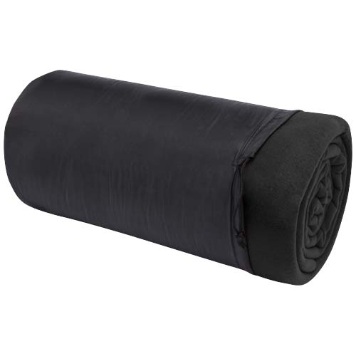 Couverture à carreaux unie Huggy 100 % polaire 200 g/m² 250 x 220 cm