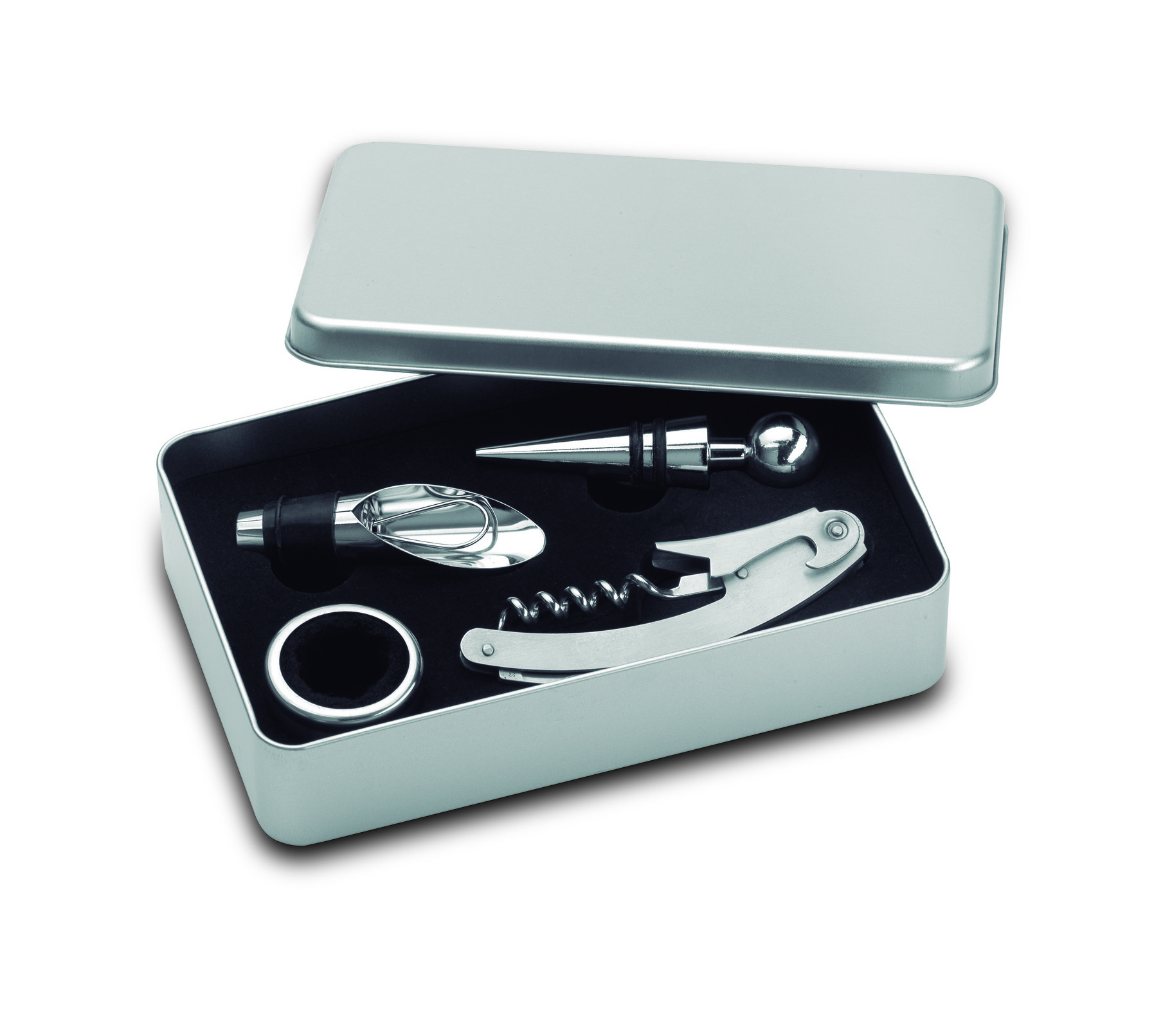 Élégant Set d'accessoires à vin 4 pièces