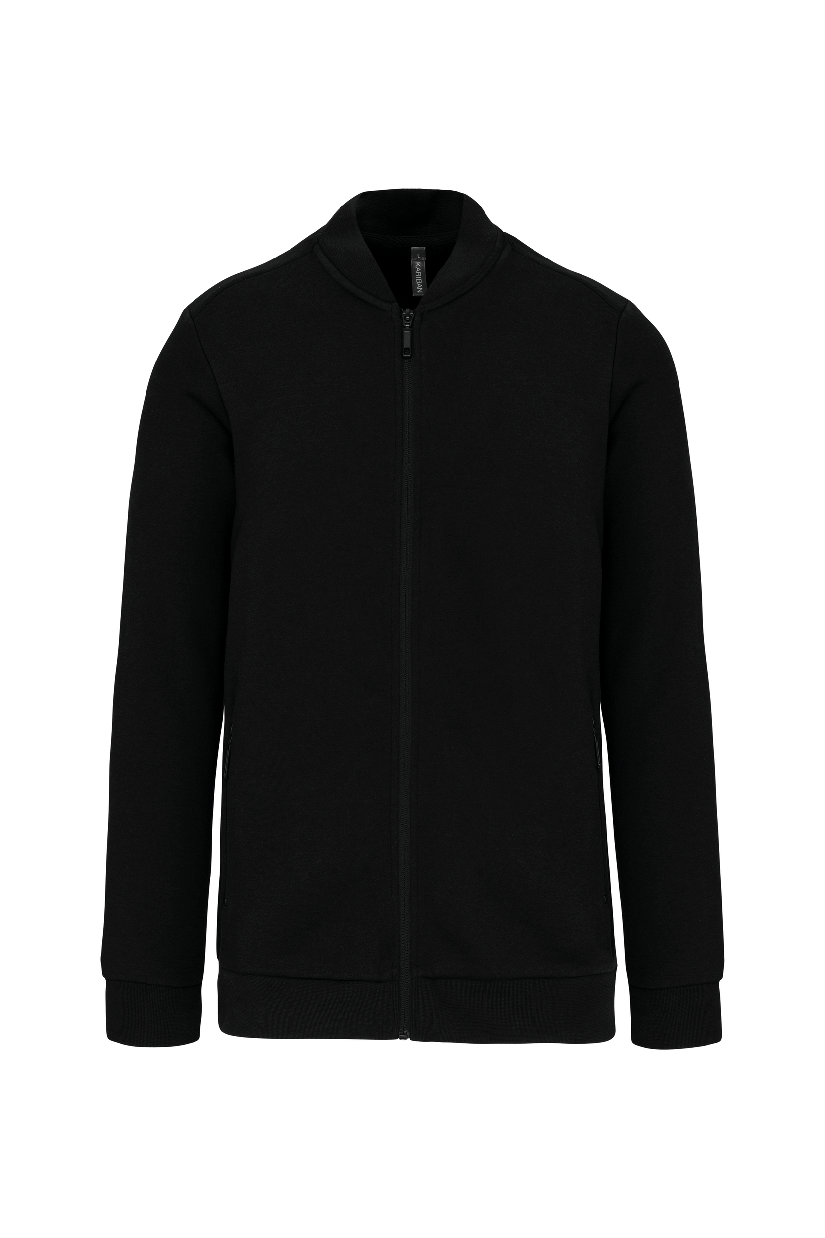 Sweat-shirt zippé K4002 en polycoton - Homme