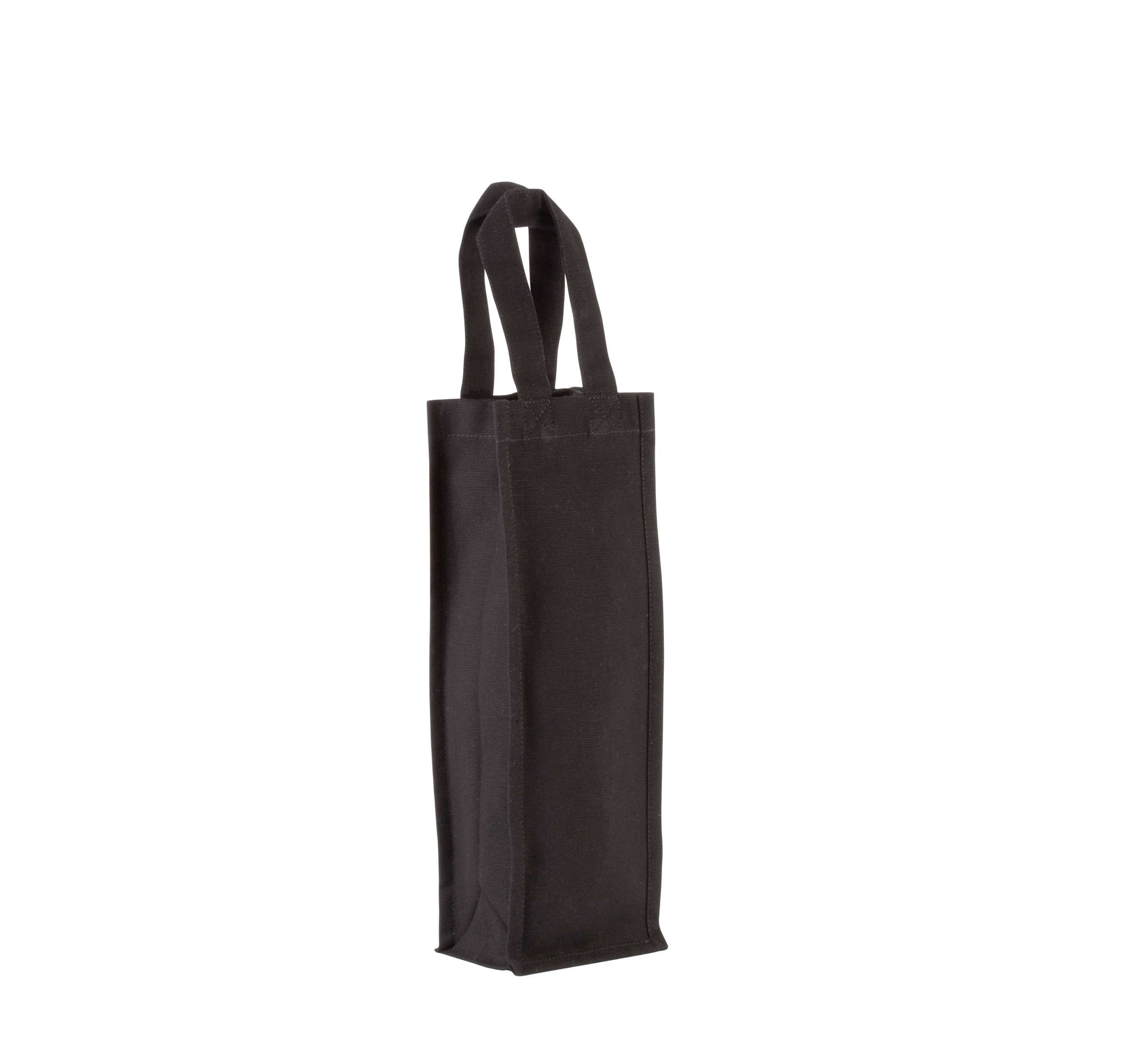 Sac porte-bouteille en coton canvas